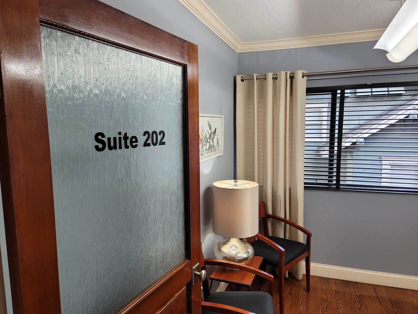 Suite 202 furnished private executive office at historic 350 E. Pine Street